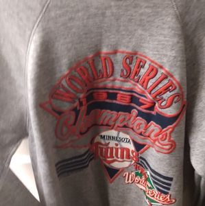 World series 1987 Minnesota Twins pullover